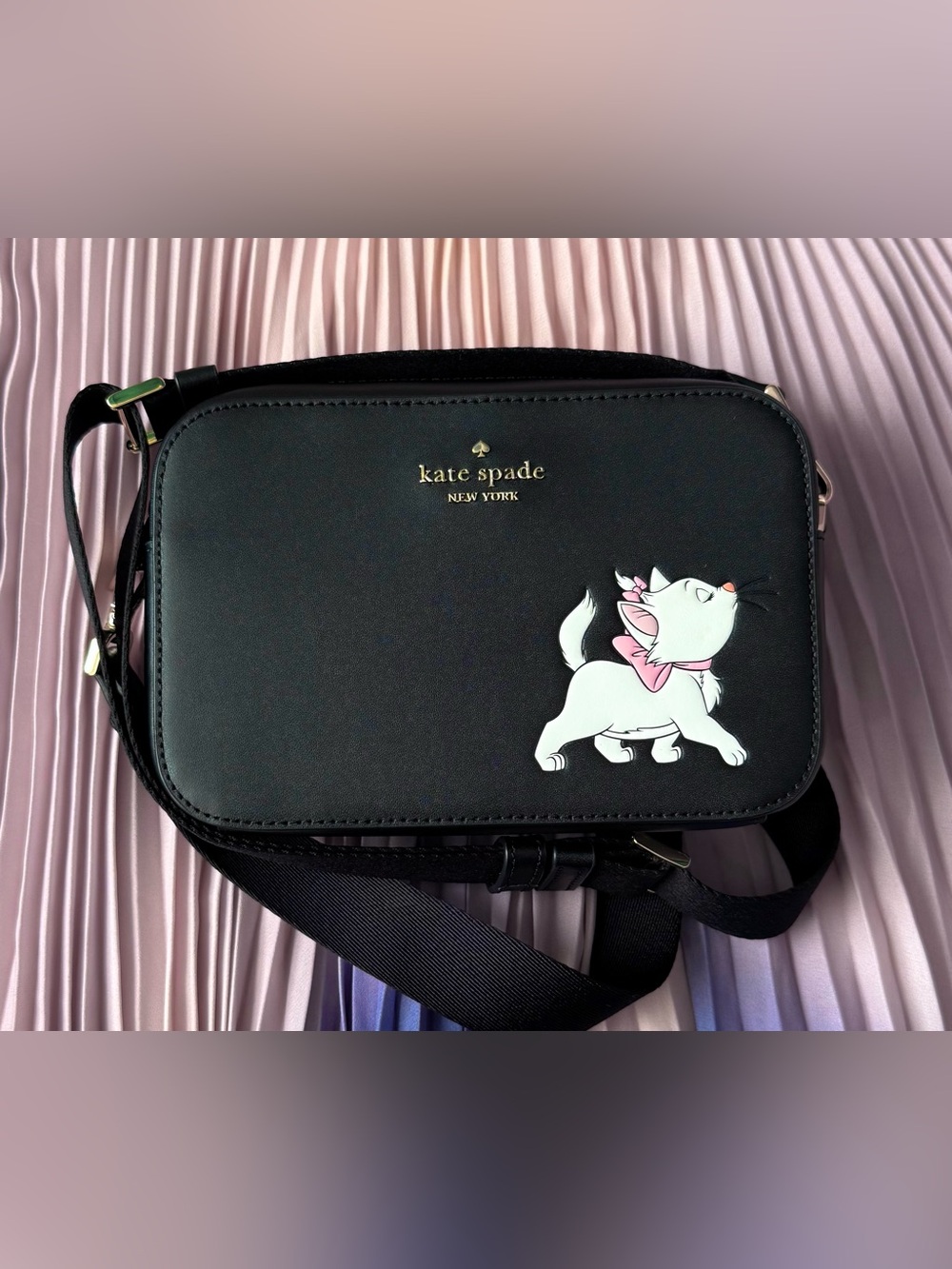 Kate Spade x Disney Aristocats Mini Camera Bag